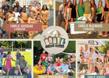 Eerste beelden van grote gezinnen, grote vakanties beloven spektakel