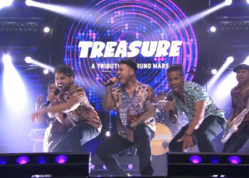 Bruno Mars-tributeband ontroert de jury, maar wordt van de troon gestoten