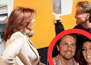 IJzige confrontatie: André Hazes jr. en Rachel Hazes lopen elkaar onverwachts tegen het lijf