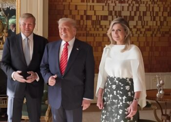 Koningin Máxima geeft toelichting na viral video met president Trump
